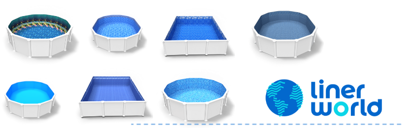 Shop for a pool liner by size with LinerWorld